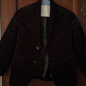 Boys Crewcuts black velvet blazer
